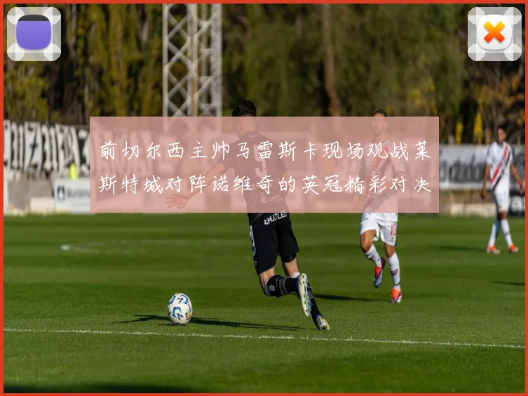 前切尔西主帅马雷斯卡现场观战莱斯特城对阵诺维奇的英冠精彩对决